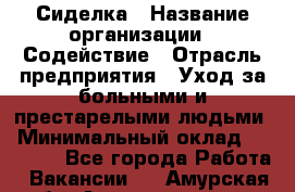 Сиделка › Название организации ­ Содействие › Отрасль предприятия ­ Уход за больными и престарелыми людьми › Минимальный оклад ­ 30 000 - Все города Работа » Вакансии   . Амурская обл.,Архаринский р-н